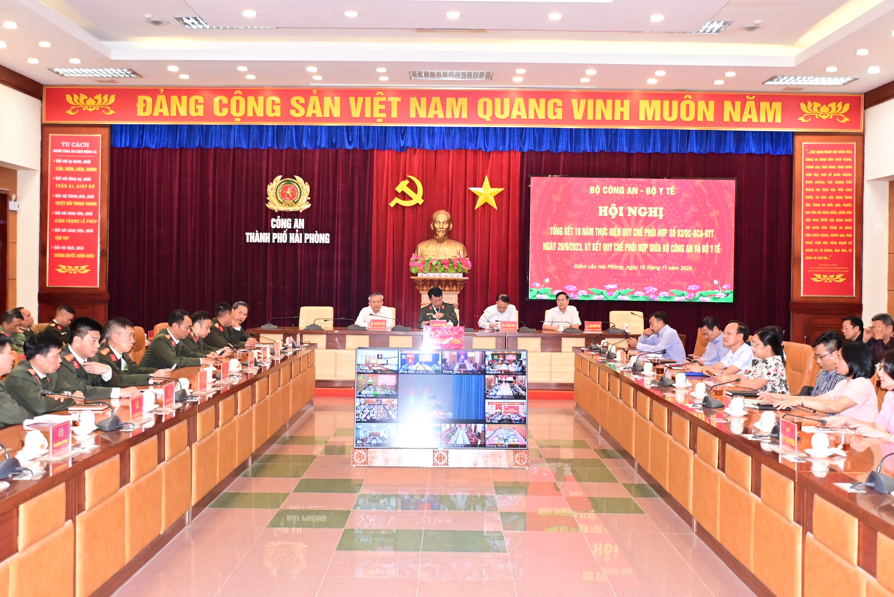 Mối quan hệ phối hợp giữa lực lượng Công an - Y tế ngày càng quan trọng đối với sự phát triển của đất nước và bình yên, hạnh phúc của Nhân dân